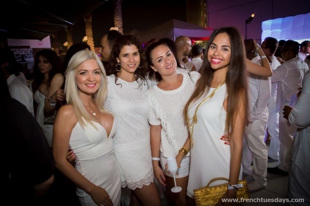 French Tuesdays White Party in Hollywood : A Multicultural Celebration ...